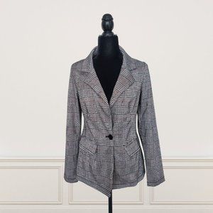 Guess Winona Plaid Blazer